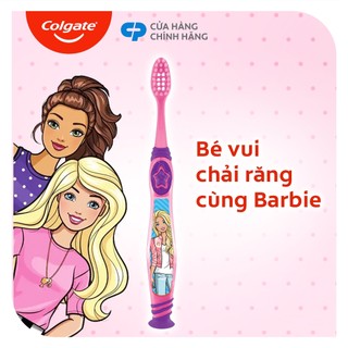 [HB Gift] Bàn chải đánh răng Colgate họa tiết Barbie dành cho bé
