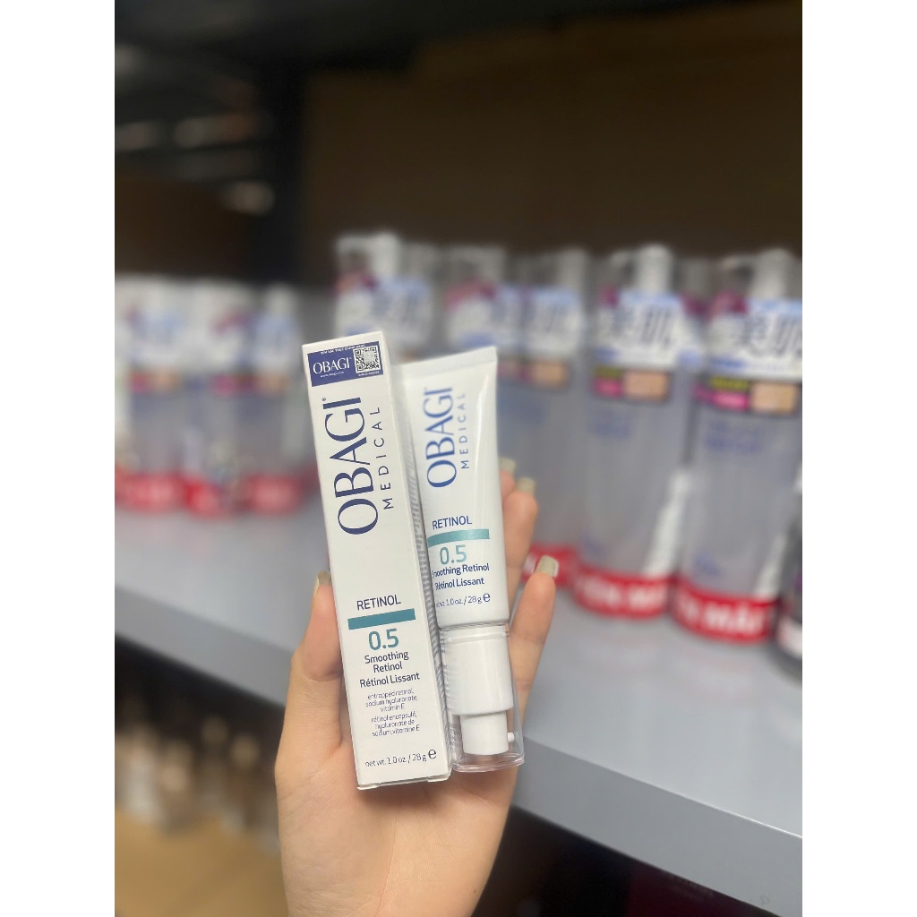 [Hàng CTY] Kem Dưỡng Obagi Medical Retinol 0.5 1.0 Smoothing Trẻ Hóa Da 28g