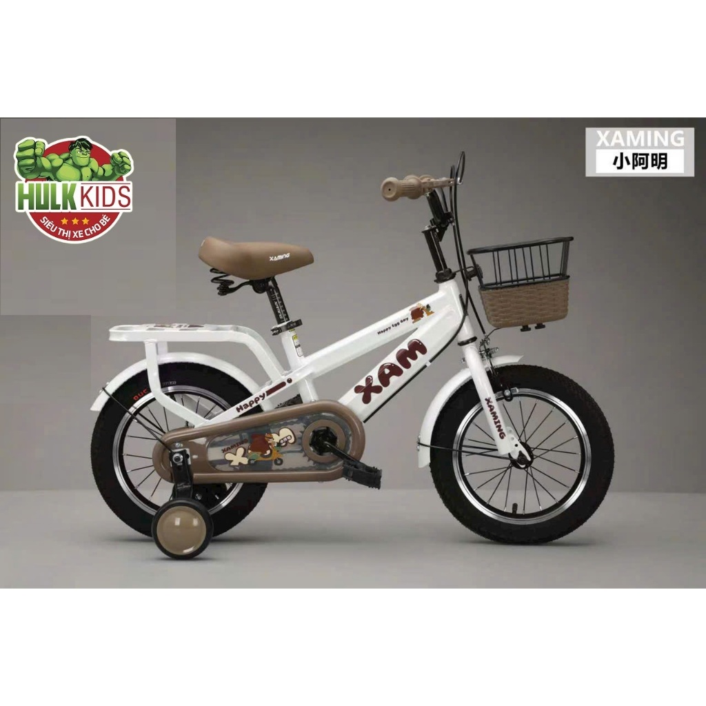 Xe đạp trẻ em, xe đạp cho bé trai full size 12-20 đủ màu, đủ size_Hulk.Kids