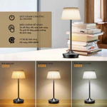 [3 Trong 1] Đèn Ngủ Cảm Ứng Không Dây 𝐒𝐄𝐄𝐊𝐒𝐔𝐍𝐆 𝐍𝐎𝐕𝐀 – LED 6000mAh, 3 Chế Độ, Chống Nước, Kèm Chụp Nhiều Màu — ảnh 3