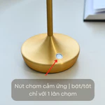 [3 Trong 1] Đèn Ngủ Cảm Ứng Không Dây 𝐒𝐄𝐄𝐊𝐒𝐔𝐍𝐆 𝐍𝐎𝐕𝐀 – LED 6000mAh, 3 Chế Độ, Chống Nước, Kèm Chụp Nhiều Màu — ảnh 5