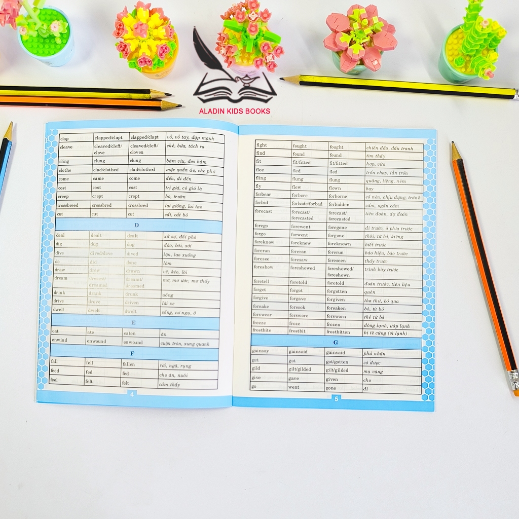 Sách- Động Từ Bất Quy Tắc Và Ngữ Pháp Tiếng Anh Căn Bản – ABBOOKS