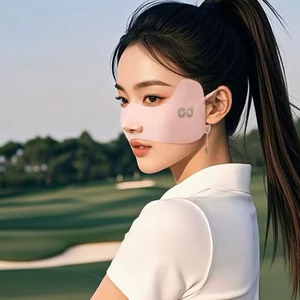 Khẩu Trang Che Gò Má Chống Nắng FALEJOY – Vải Lạnh Cooling, Chống Tia UV – Dành Cho Nữ Chơi Golf, Đạp Xe, Đi Biển