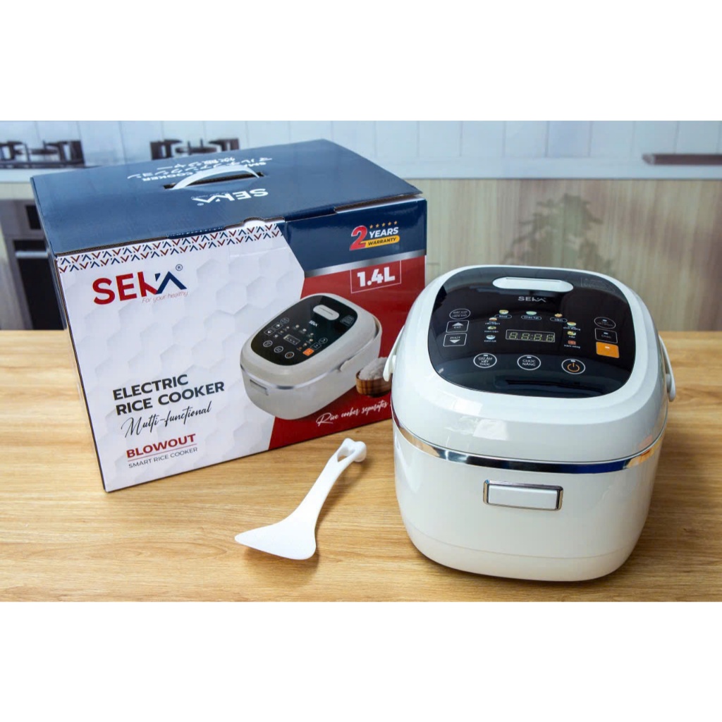 Nồi cơm inox có quai xách 12 chức năng Seka Công nghệ Tách đường