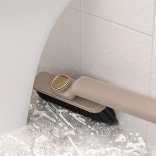 Bàn Chải Cọ Khe Hở Đa Năng 2 in 1 Kèm Nhíp Gắp Tóc Rụng Chổi Vệ Sinh Đầu Xoay 360 Độ Cây chà sàn