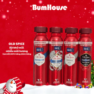 Xịt Khử Mùi Nam Old Spice Whitewater/Wolfthorn/Original/Captain 150ml