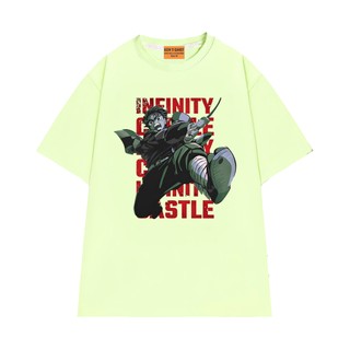 Áo Thun Tay Lỡ NGỐ TEE Anime Trending Demon Slayer New Season Vô Hạn Thành Vải Cotton 75 Thoáng Mát