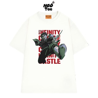 Áo Thun Tay Lỡ NGỐ TEE Anime Trending Demon Slayer New Season Vô Hạn Thành Vải Cotton 75 Thoáng Mát