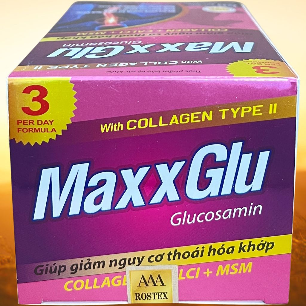 Combo 2 Hộp Maxx Glu Tím - Rostex - Hải Dương - Vitamin Thanh Lọc