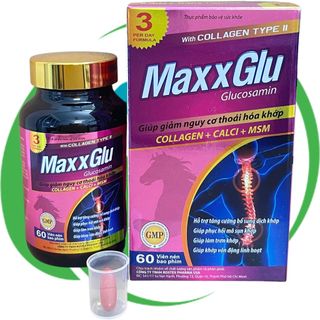 Combo 2 Hộp Maxx Glu Tím - Rostex - Hải Dương - Vitamin Phục Hồi