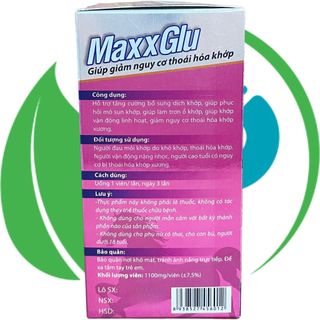 Combo 2 Hộp Maxx Glu Tím - Rostex - Hải Dương - Vitamin Phục Hồi