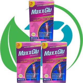 Combo 3 Hộp Maxx Glu Tím - Rostex - Hải Dương - Vitamin Phục Hồi