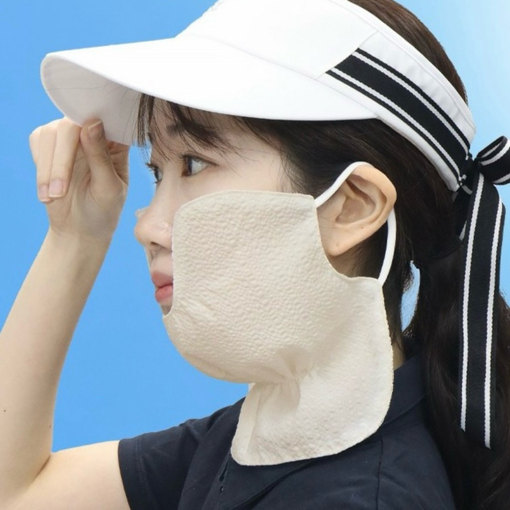 INCONTRO Khẩu Trang Thể Thao Chống Nắng 3 Tầng – Size Free – Dành Cho Golf, Chạy Bộ, Câu Cá, Leo Núi