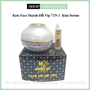 Kem Face Huỳnh Đỗ Vip 7 IN 1 Chính Hãng Kèm Serum