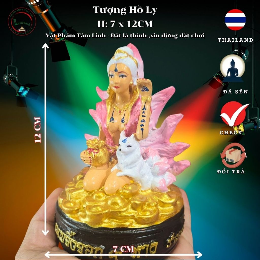 Tượng Trang Trí Hồ Ly 7x12cm – Điểm Nhấn Ấn Tượng Cho Không Gian Của Bạn