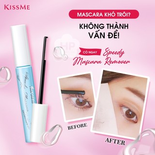 Tẩy Trang Masca Lông Mi Kissme Speedy Mascara Remove 7,3mL
