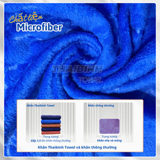 Combo 5 khăn tắm 50*100cm lông cừu dập gấu THAIBINH TOWEL bông mềm,thấm hút nước