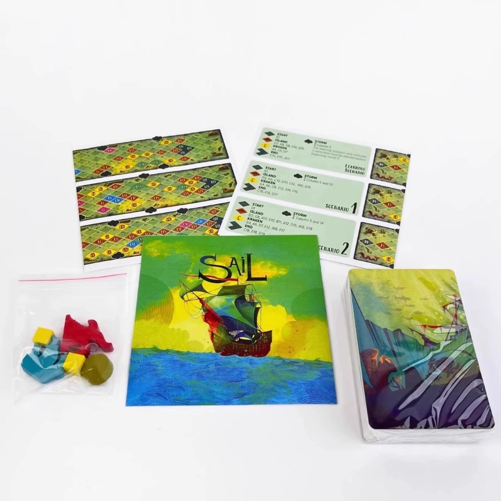 Boardgame Sail Sống Sót Khỏi Quái Vật Kraken 6590