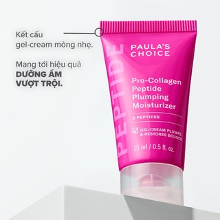 Kem dưỡng ẩm căng mọng và giảm nếp nhăn Paula's Choice Pro-Collagen Peptide Plumping Moisturizer 15ml 1517
