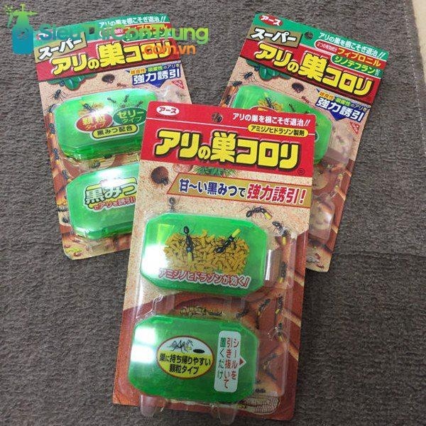 Diệt kiến Super Arinosu Koroki Nhật Bản (Hộp - 2 Vỉ) Date mới 2028