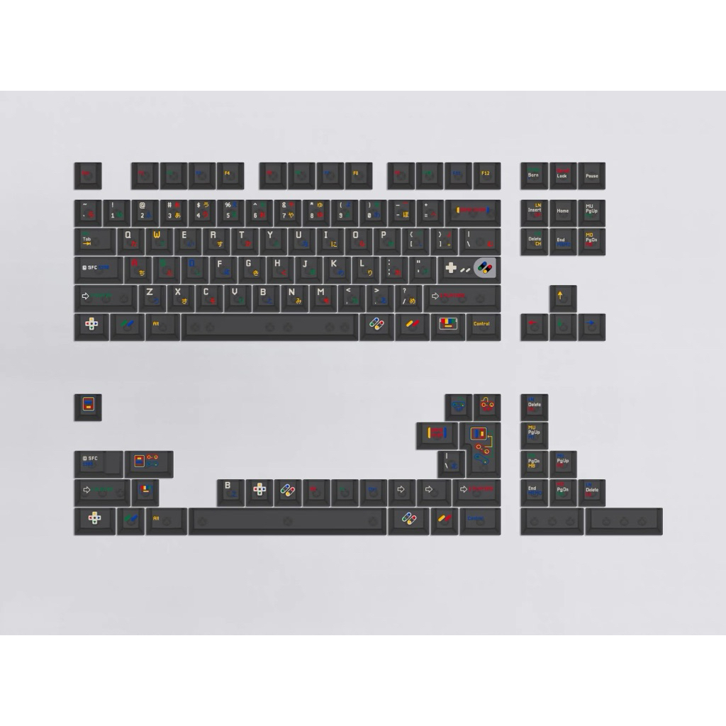 Keycap Aifei SFC – Bộ keycap sương mờ chất liệu ABS  | Xuyên led | Profile Cherry | Keyboard Studio | BigBuy360 - bigbuy360.vn