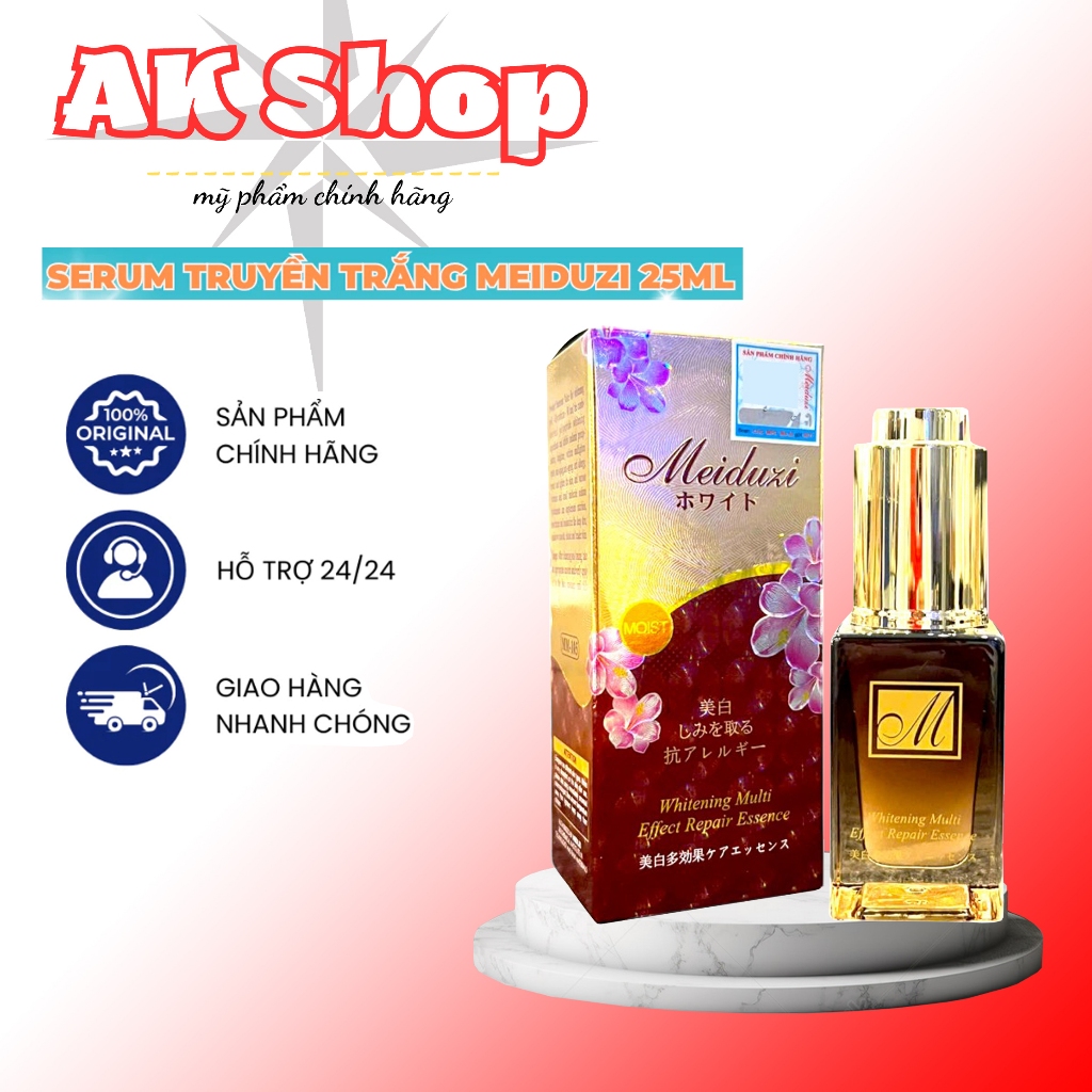 Serum Meiduzi 25ML Cấp Ẩm Da, Phục Hồi Da Dòng Cao Cấp