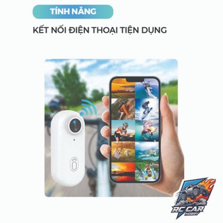 Camera Mini Pocket 4K WiFi, Điều Khiển APP, Chống Nước 30M - Sport camera H88 Pro