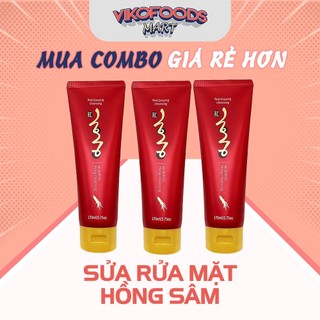 SỮA RỬA MẶT HỒNG SÂM HÀN QUỐC HONGCOMESTIC-170ML