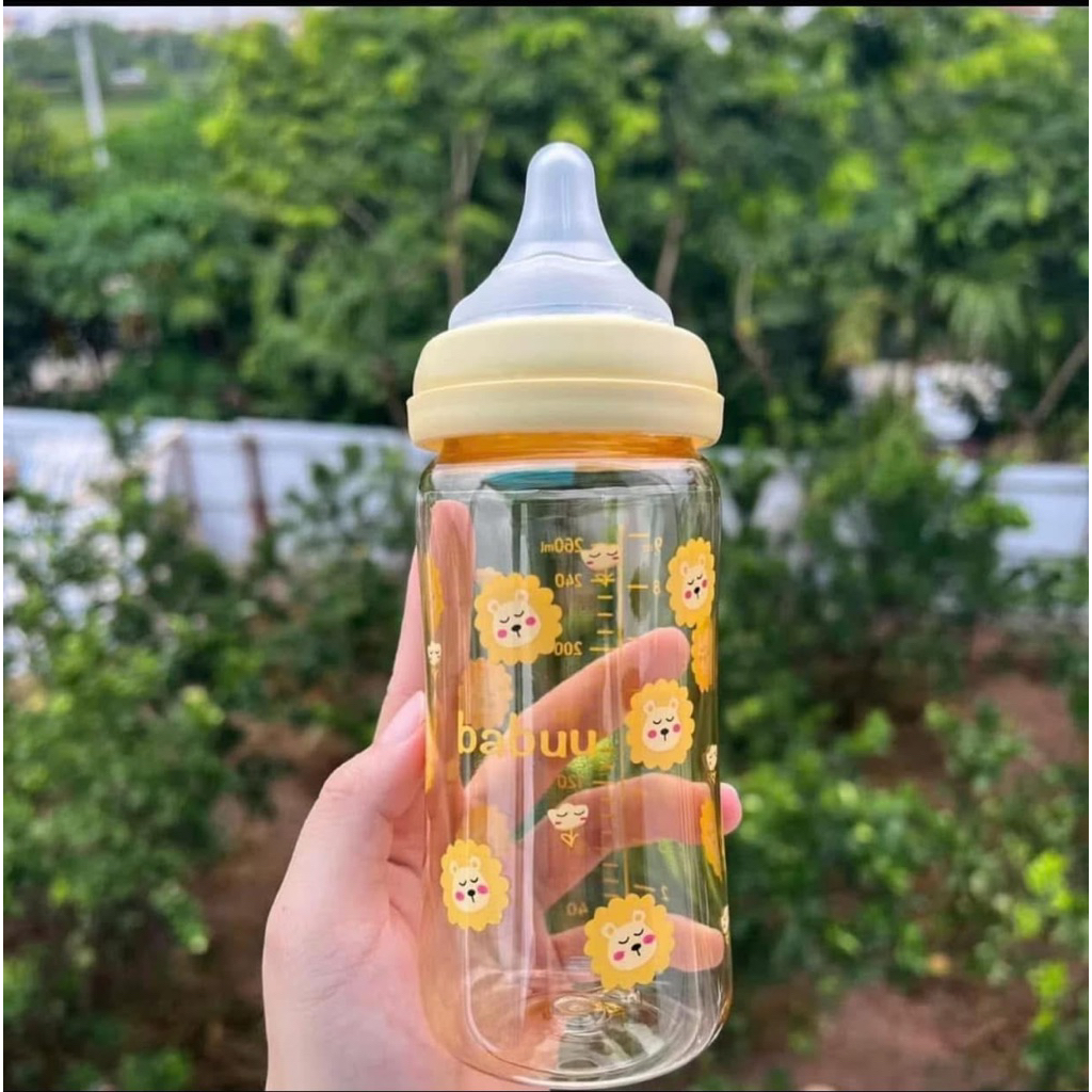 (Chính Hãng)Bình sữa Babuu Nhật Bản cổ rộng nhựa PPSU dung tích 170ml ...