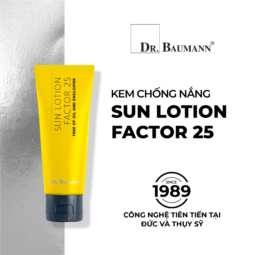 Sử Dụng Kem Chống Nắng Dr.baumann Sun Lotion Fact Kiềm Dầu Vitamin E Trong Đời Sống