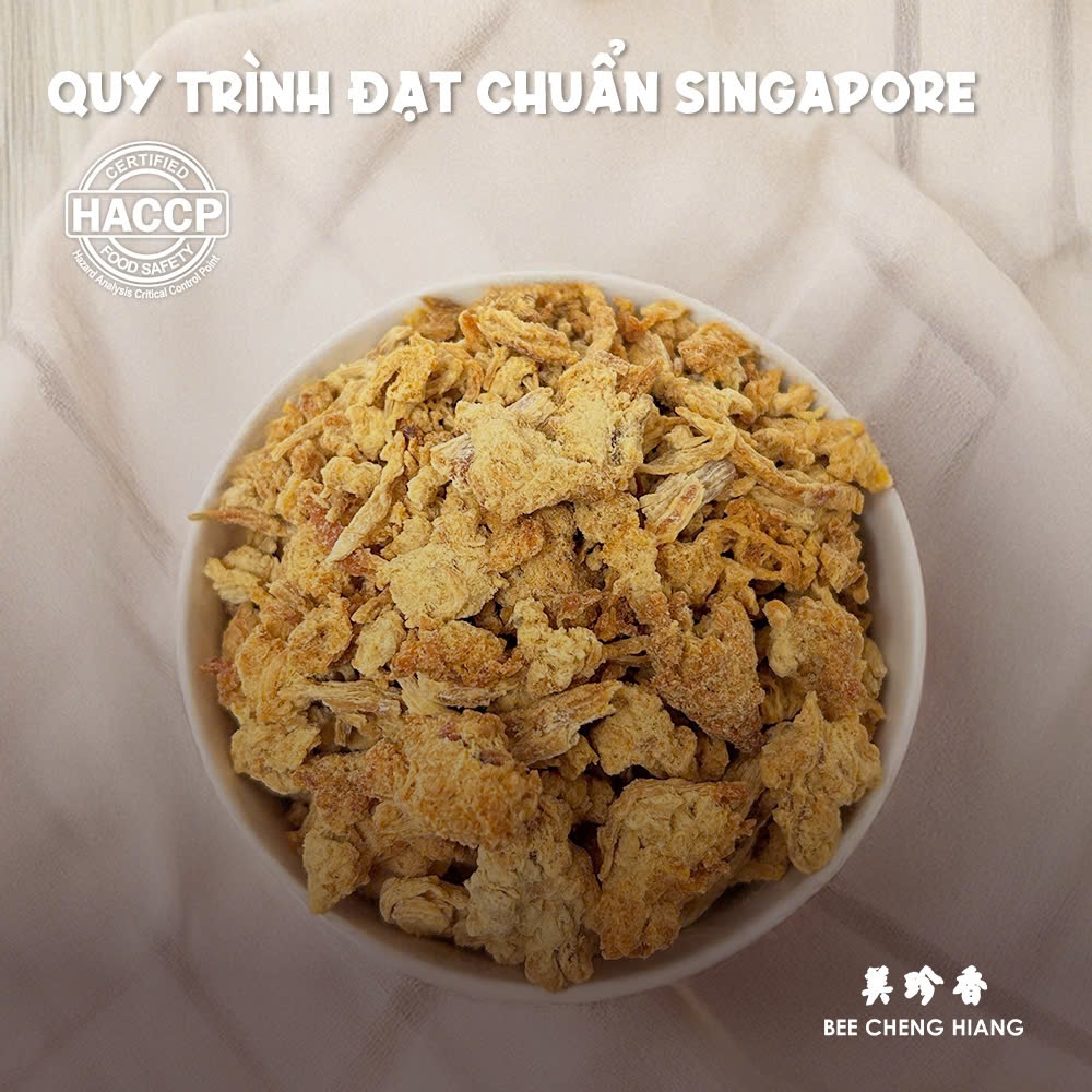 Chà bông heo giòn Bee Cheng Hiang - Crispy Pork Floss - Singapore Floss