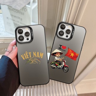 Ốp Lưng iPhone Việt Nam IMD Cứng Nhám,Chống Sốc, Bảo Vệ Camera - iP 7/8/X/XS/11/12/13/14/15/16/17/Plus/Pro/Max/Air