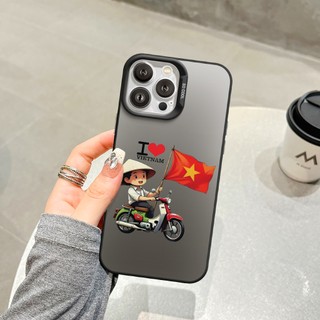 Ốp Lưng iPhone Việt Nam IMD Cứng Nhám,Chống Sốc, Bảo Vệ Camera - iP 7/8/X/XS/11/12/13/14/15/16/17/Plus/Pro/Max/Air