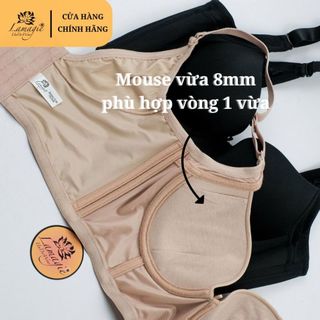 Áo Ngực Mặc Áo Dài ADH-369 | Bản Lưng Cao – Nâng Nhẹ – Không Lộ Viền – Lamagie Chính Hãng