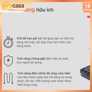 May đun nước nóng tự đông Unibar S30L - dung tích 10 lít - Công suất 30 lít/h