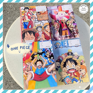 [LẺ] Giấy Bao Tập, Bao Vở, Bao Sách Nhân Vật One Piece Giấy Bóng Dày Chất Lượng | Thiết kế bởi Pinandschool