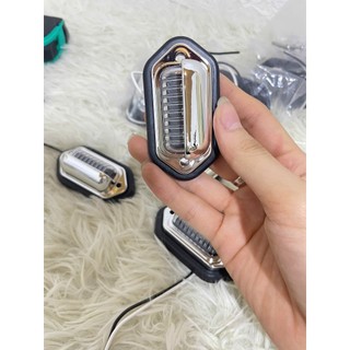 Đèn led soi biển số mạ Crom chống nước cực tốt. Đèn led soi biển số ô tô, xe tải ánh sáng trắng (1 chiếc)