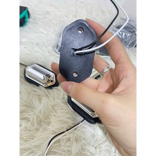 Đèn led soi biển số mạ Crom chống nước cực tốt. Đèn led soi biển số ô tô, xe tải ánh sáng trắng (1 chiếc)
