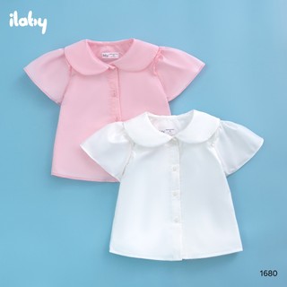 Set đồ đi học bé gái ILABY HCM áo sơ mi cánh tiên và chân váy xếp ly [1680 1911]