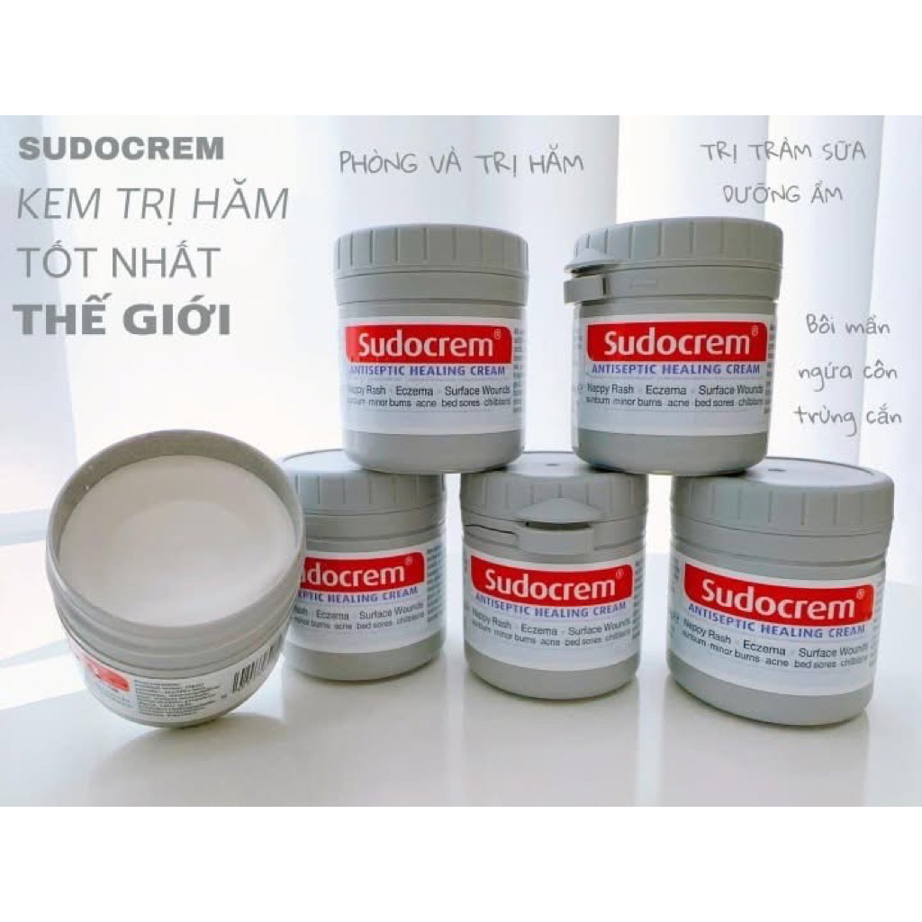 Kem Chống Hăm Tã Trẻ Em SUDOCREM (60g-125g)cho bé yêu mẫu mới 2025