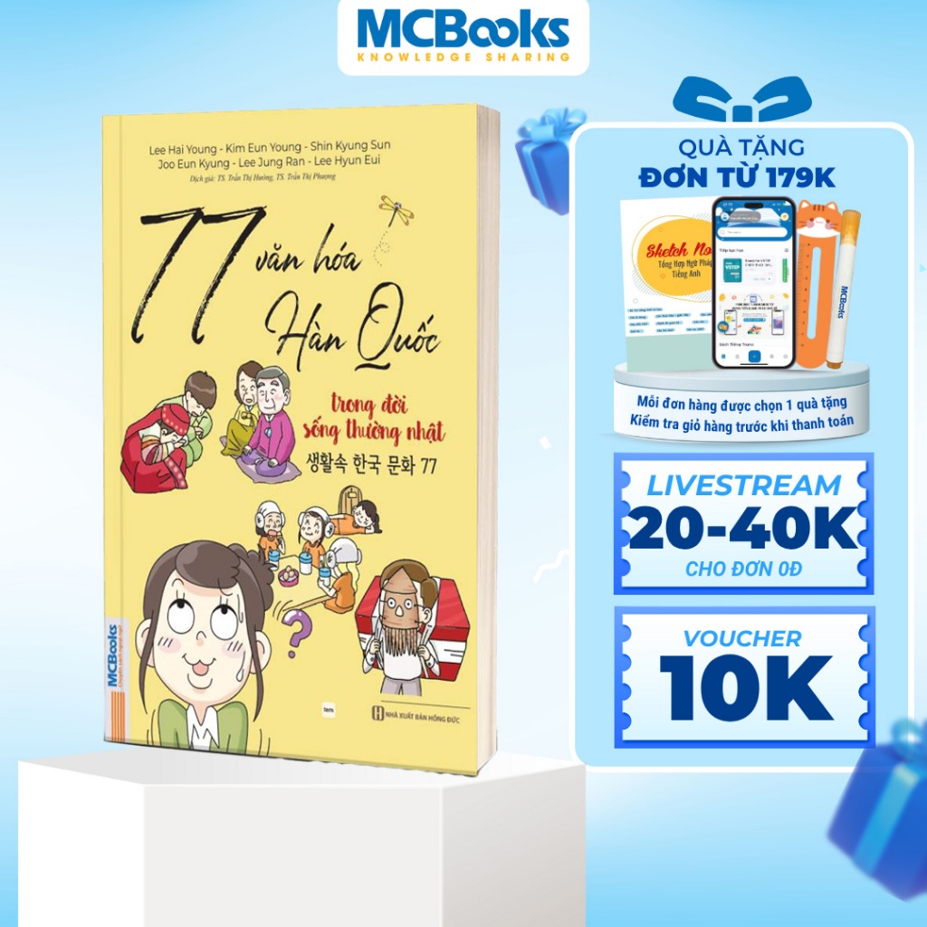 Sách - 77 văn hóa Hàn Quốc trong đời sống thường nhật - Sách song ngữ Việt Hàn
