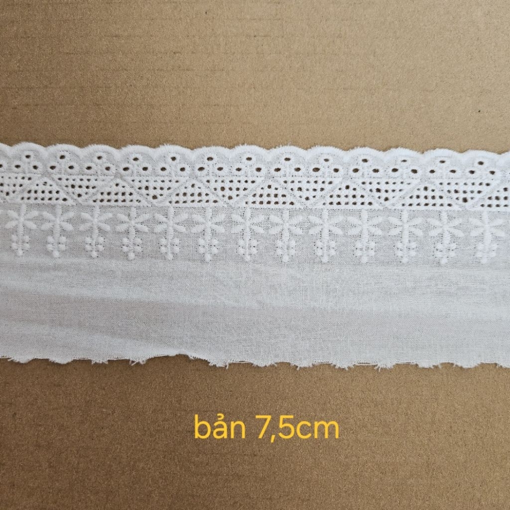Trắng bản 7,5cm
