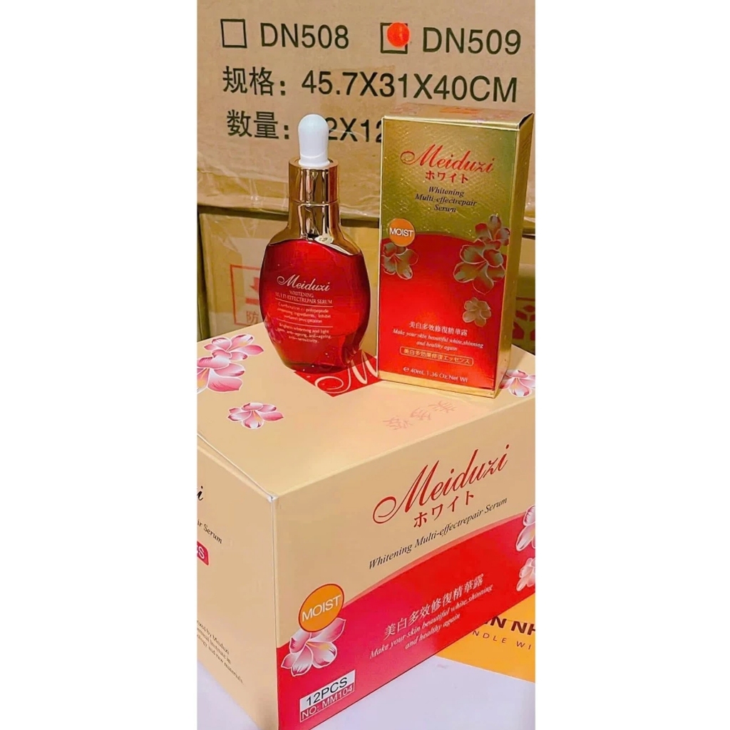 Serum Meiduzi Plus Truyền Trắng Nhật Bản 40ml Cao Cấp - Hỗ Trợ Da Mụn Cải Thiện Lão Hóa Da