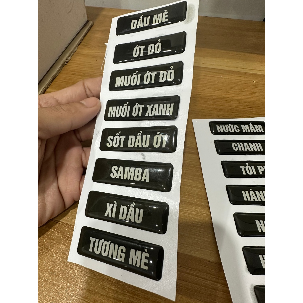 Tem nổi 3D,tem decal phủ epoxy,  in theo yêu cầu,stiker nổi epoxy, nhãn dán trang trí (yêu cầu mua 10 tặng 1)