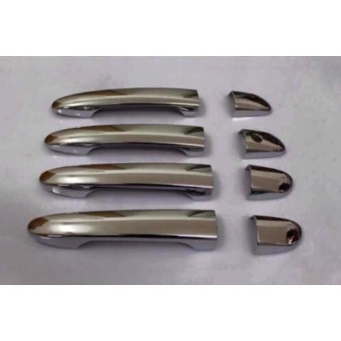 Ốp tay nắm, hõm cửa xe Mitsubishi Triton đời 2016 -> HIỆN NAY - Mạ Crom cao cấp, sáng bóng, bảo vệ xe