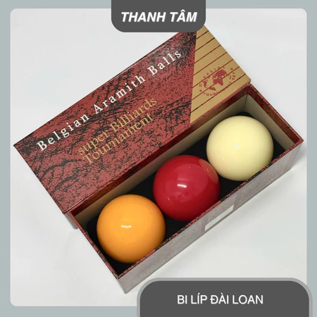 Bi Líp Belgian Aramith Balls Đài Loan Hàng Nhập Khẩu Chất Lượng Cao , bi líp bida