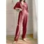 Jumpsuit cổ vest A1695