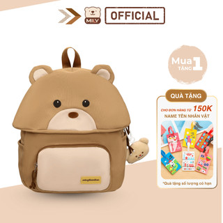 Balo Bé Yêu Teddy, Nhẹ Nhàng, Êm Vai, Phụ Kiện Đi Học Đi Chơi Dễ Thương Cho Bé