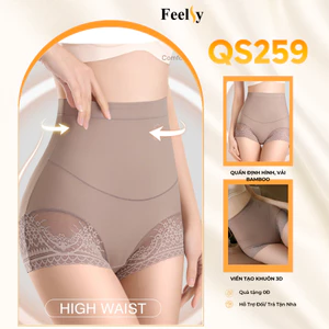 Quần lót định hình FEELSY QS259 co giãn thoáng khí cạp cao su ôm siết chống cuộn gập