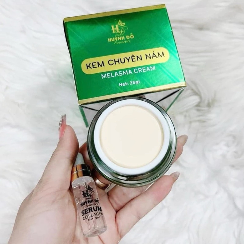 Combo Face Serum Giảm Nám Huỳnh Đỗ Cosmetics Chính hãng